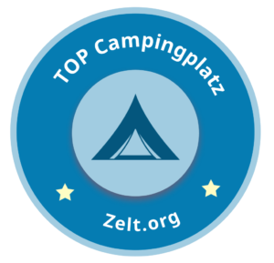 "Wir wurden von https://www.zelt.org/ als bester Campingplatz in Sachsen ausgezeichnet."